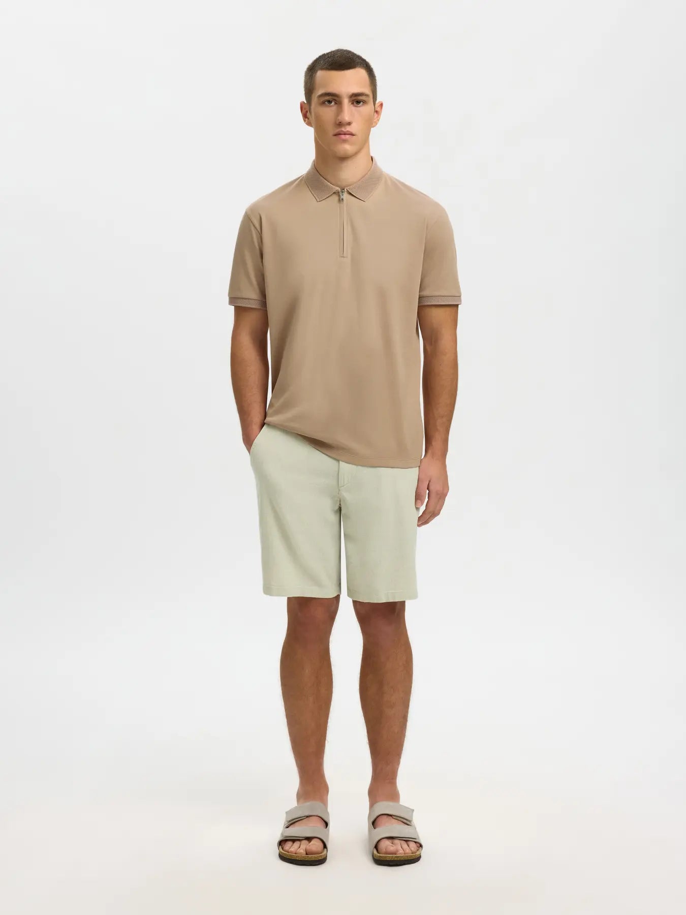 Zip polo