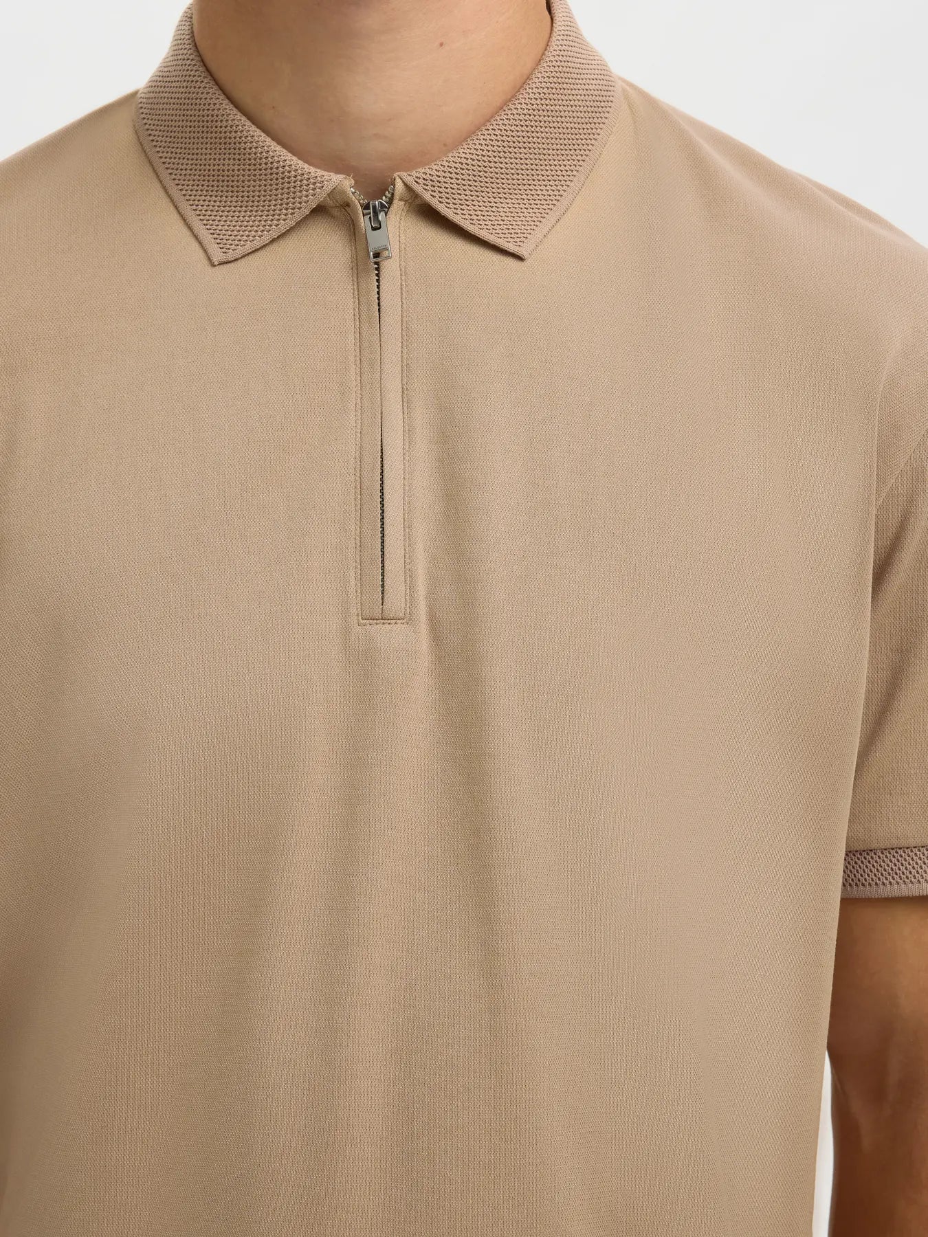 Zip polo