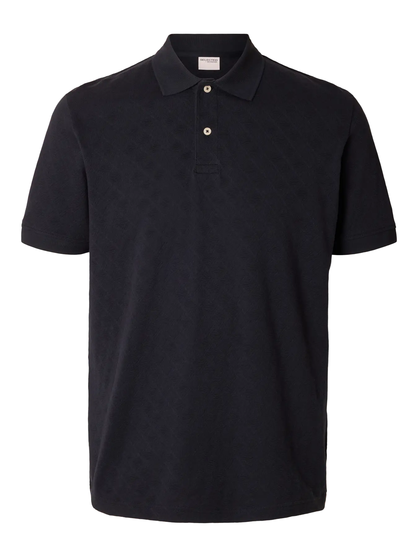 POLO M.C. SLHPAUL JACQUARD