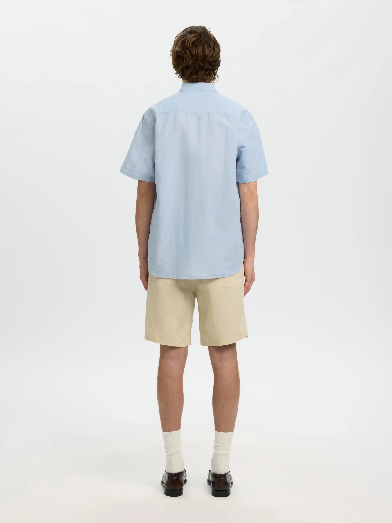 Camisa Corta de Lino