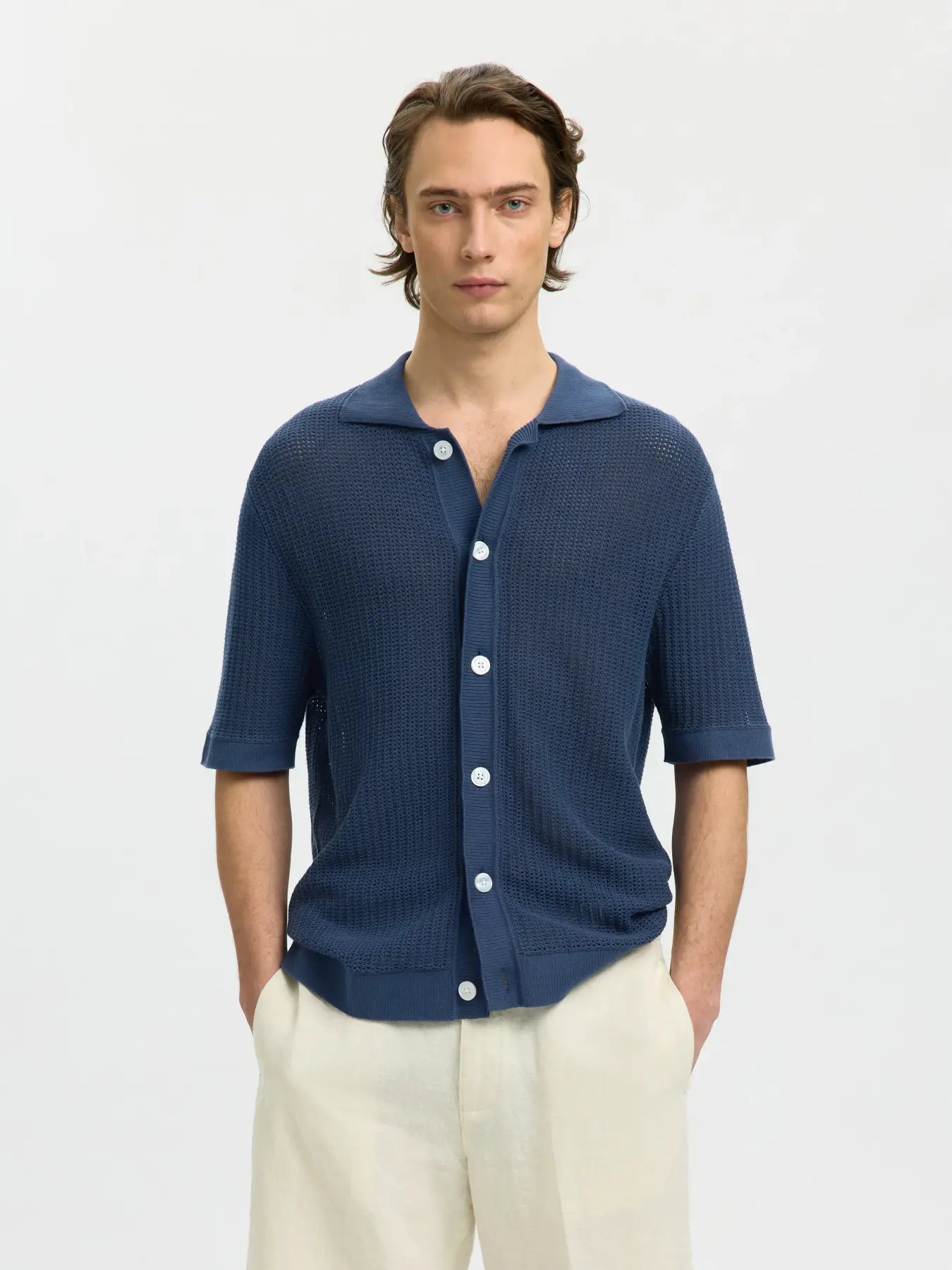 Polo Cardigan