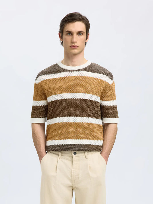 SLHGINGER SS CAMISETA TEIXIDA RELAXED DE RATLLES