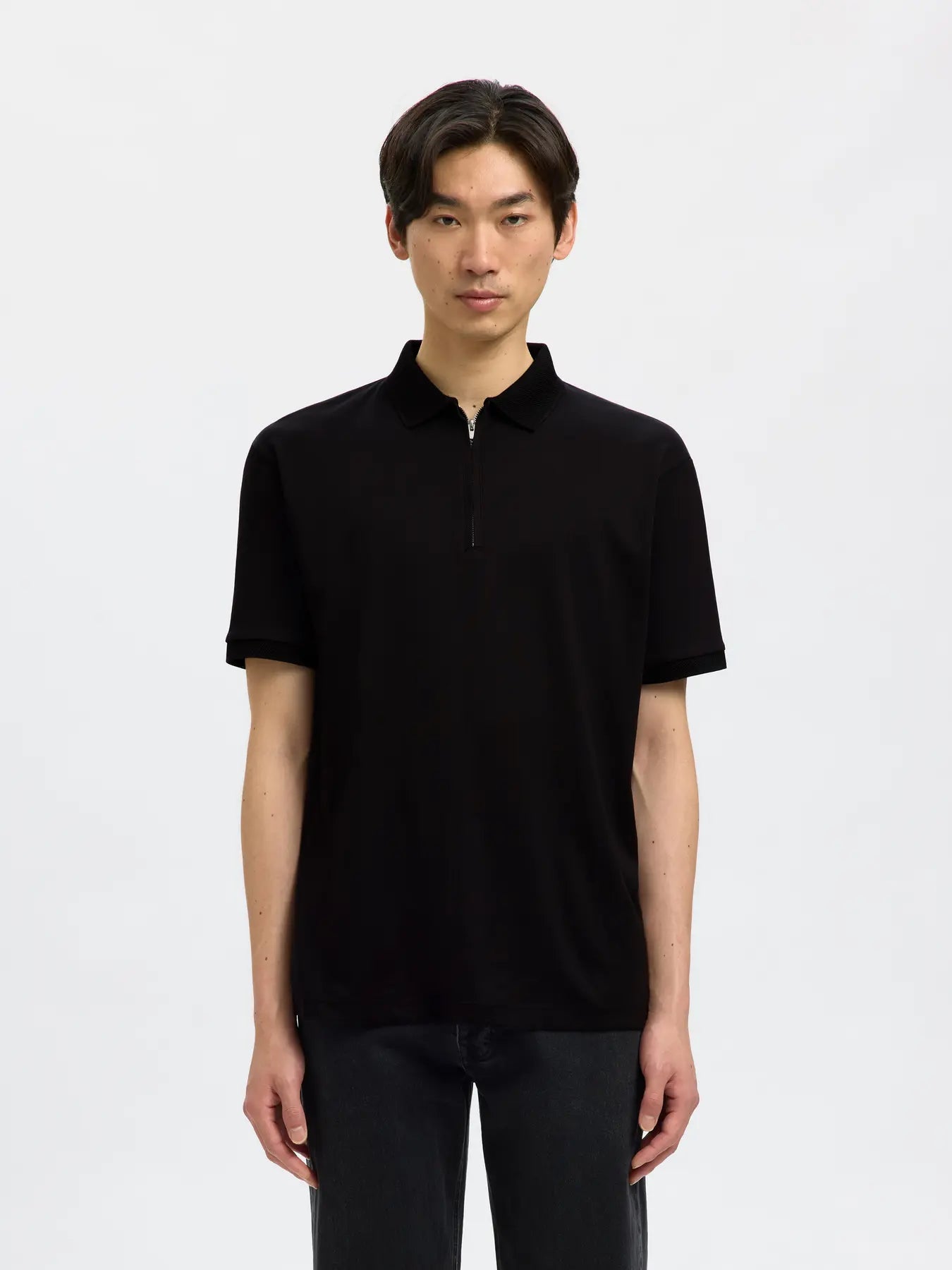 Polo cremallera
