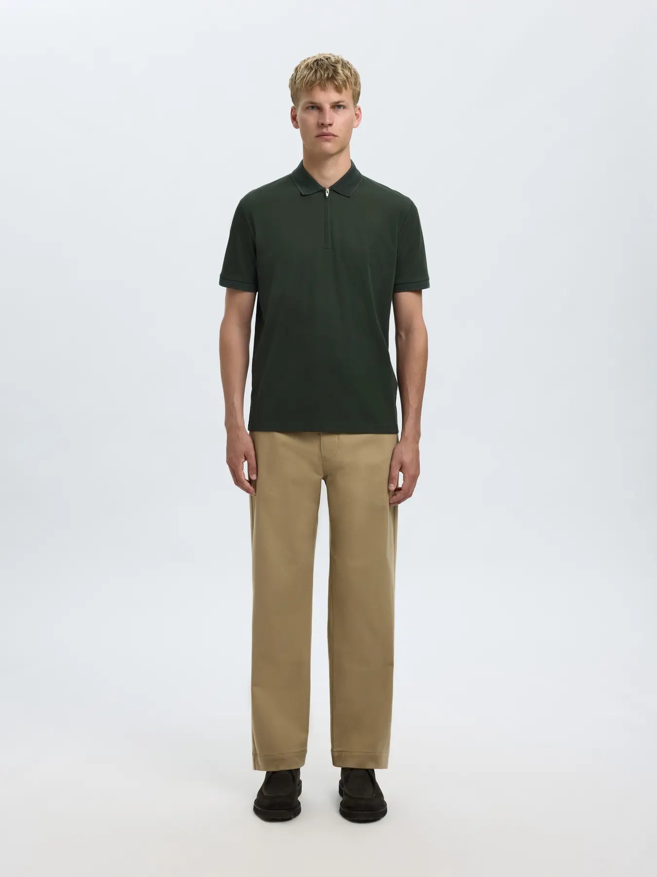 Zip polo